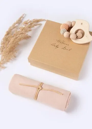 NoniKids Berlin NoniKids Berlin NoniKids Geschenkebox *Petit Animals* peach I GOTS & Bio – Produktbild 7 von 8