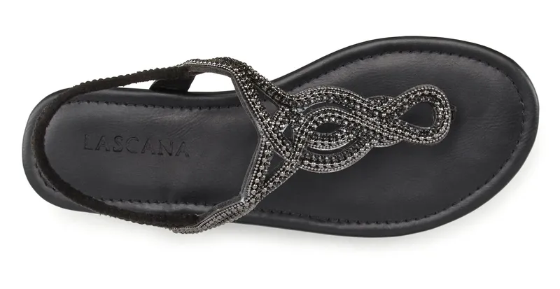 Lascana Zehentrenner schwarz, Schwarz, – Produktbild 3 von 3