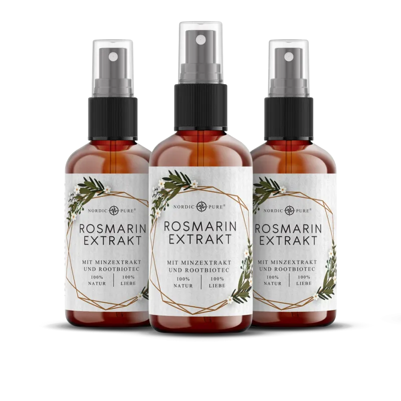 Nordic Pure Nordic Pure Rosmarin-Minze-Extrakt - 100 ml 2x100 ml – Produktbild 2 von 3