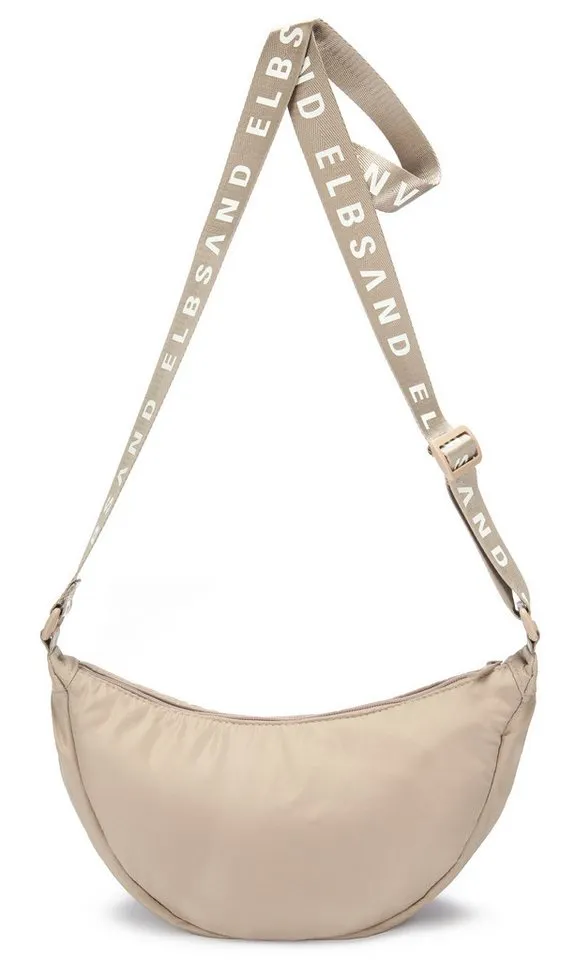 Elbsand Elbsand Umhängetasche Crossbody Bag, Minibag, Schultertasche, Damentasche, NEU Handtasche Damen zum Umhängen aus weichem Material VEGAN, Beige, – Produktbild 8 von 8