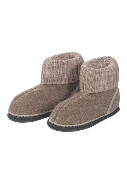 hessnatur hessnatur Hüttenschuh Rhönschaf, Steinnuss, – Produktbild 2 von 2