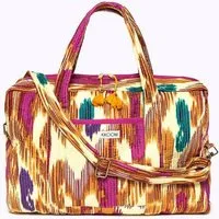 KIKOONI KIKOONI handgefertigte große Reisetasche " TRAVELER BAG ", Happy ikat, – Produktbild 1 von 1