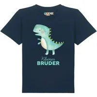 watabout kids watabout.kids T-Shirt Kinder Dinosaurier 03 Kleiner Bruder, French navy, – Produktbild 1 von 1