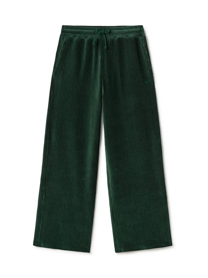 TWOTHIRDS TWOTHIRDS Damen vegan Hose Abruka Dunkelgrün, Dunkelgrün, – Produktbild 3 von 3