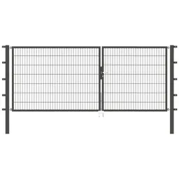 Alberts Alberts Doppeltor Flexo, fvz.anthr.Kst.b.RAL 7016, lichte BxH3500x1400 – Produktbild 1 von 1