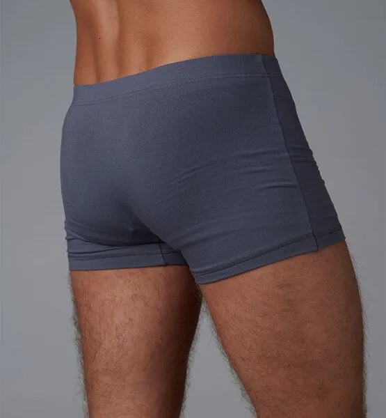 CASAGiN CASAGiN Dreier Pack: Boxershorts aus Naturstoff, Anthrazit, – Produktbild 2 von 4