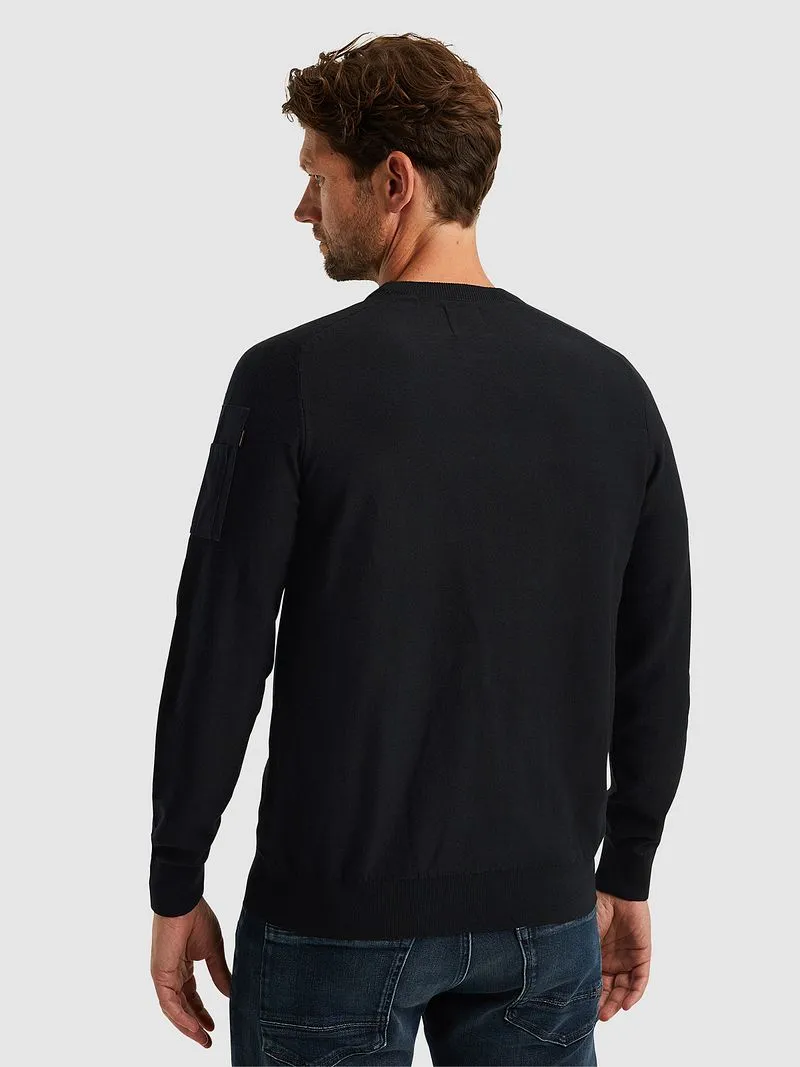 PME Legend PME Legend American Classic Pullover Schwarz - Größe XL, Schwarz, – Produktbild 4 von 5