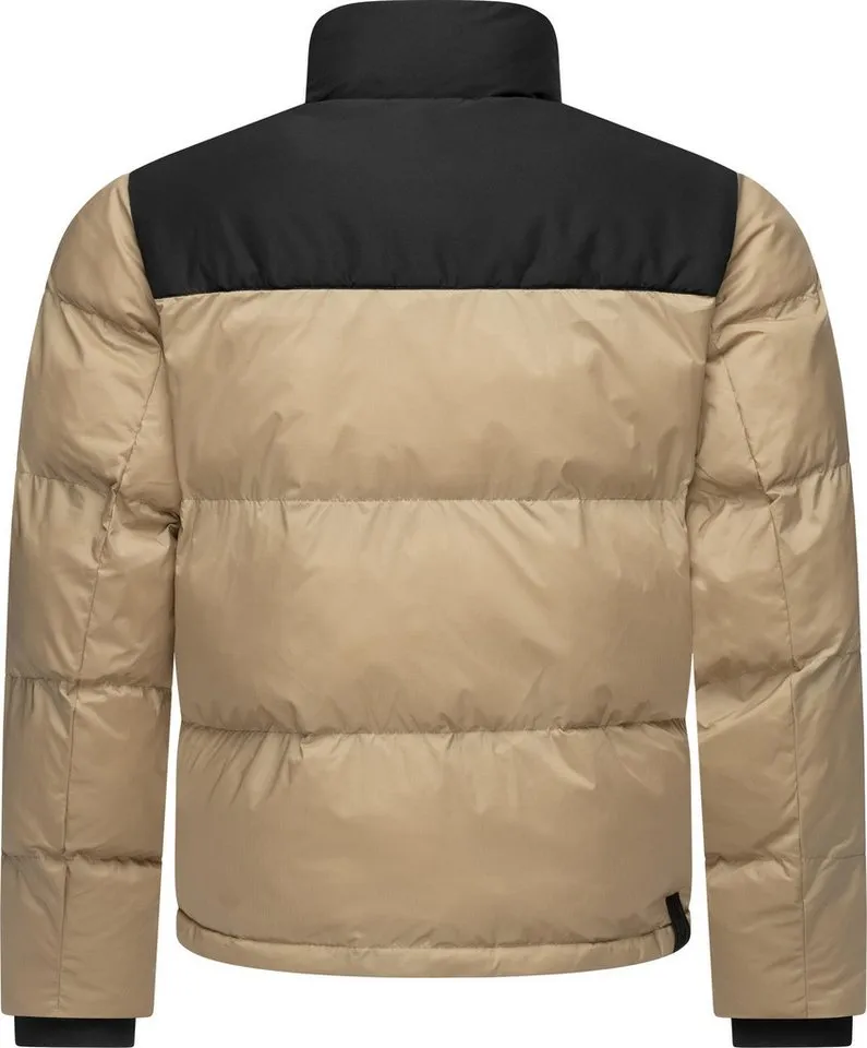 ragwear ragwear Outdoorjacke Stafen Wasserdichte Herren Winterjacke im Retro-Look, Braun, – Produktbild 4 von 4