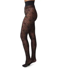 Swedish Stockings Swedish Stockings Spitzenstrumpfhose Maja Flower 30 den – Produktbild 1 von 1