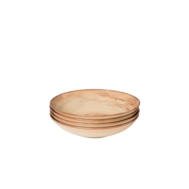 Gipfelstück Gipfelstück Nebelwald Suppenteller-Set, Steinzeug, Beige, – Produktbild 2 von 4