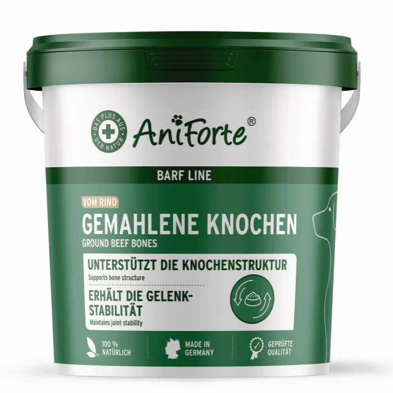 AniForte AniForte BARF-Line Gemahlene Knochen vom Rind 2 kg – Produktbild 1 von 2