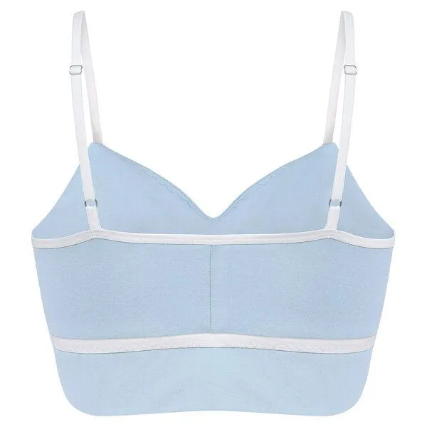 Frija Omina Frija Omina Bio Bustier Yoga, Lichtblau, – Produktbild 2 von 3