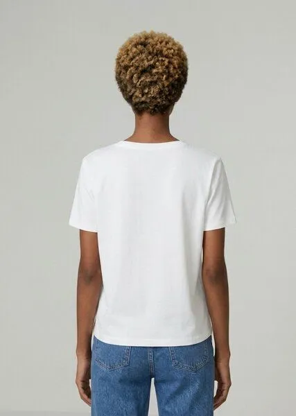 UNIPOLAR UNIPOLAR V-Neck T-Shirt Modell: Island, White, – Produktbild 1 von 2