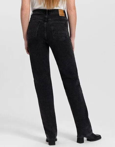Kuyichi Kuyichi Jeans - Rosa Straight - aus Bio-Baumwolle, Schwarz (vintage black), – Produktbild 5 von 5