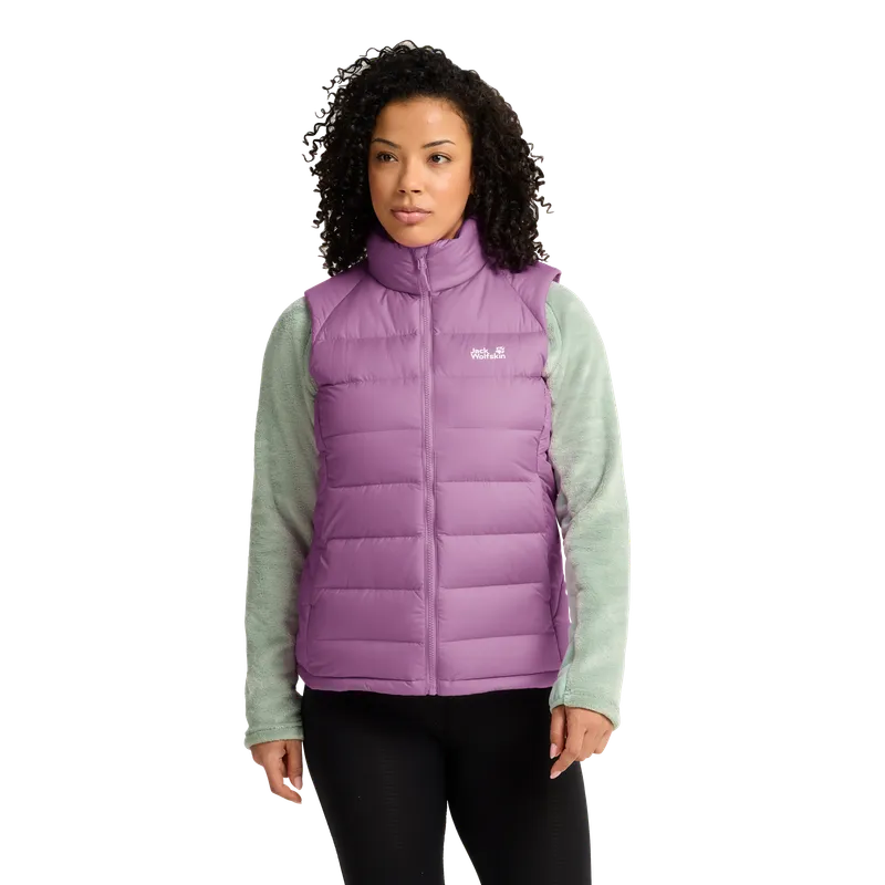 Jack Wolfskin Jack Wolfskin Wild Pass Down Vest Women Warme Fleeceweste Midlayer 3-in-1 System Damen M pink, Vivid orchid, – Produktbild 1 von 2