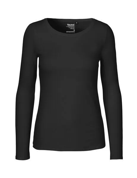 Neutral® - 3FREUNDE Neutral® - 3FREUNDE Frauen Longsleeve, Schwarz, – Produktbild 1 von 4