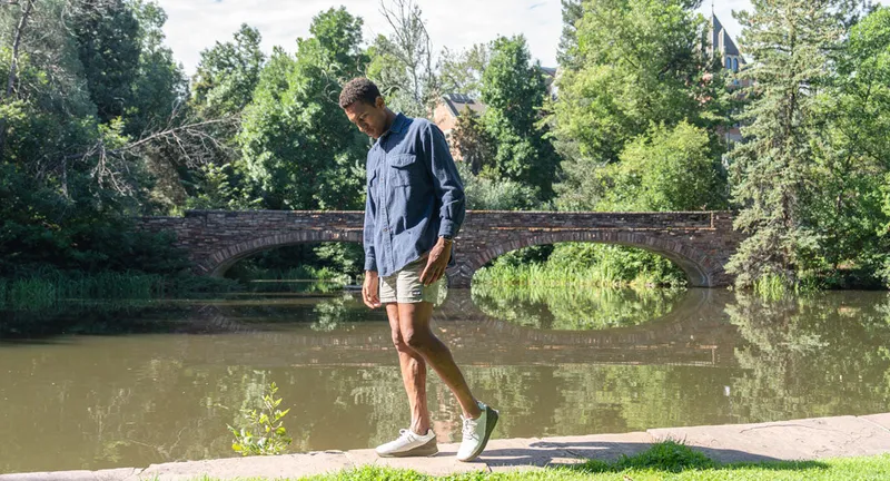SAOLA SAOLA Herren vegan Sneaker Herren Tsavo 2.0 Weiß / Burnt Olive, Olivgrün, – Produktbild 2 von 2