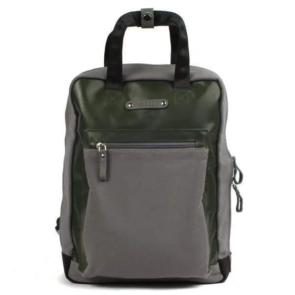 7clouds 7clouds City-Rucksack Neldem 7.2, Grey-junglegreen, – Produktbild 1 von 4