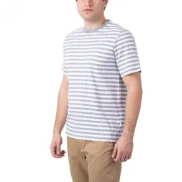 Wood Wood Wood Wood Classic Stripe Tee – Produktbild 1 von 1