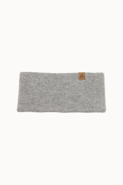 Kopyto Kopyto COYOTE - Plüsch Stirnband aus 100% Merinowolle RWS-zertifiziert Eco, Grau, – Produktbild 1 von 4