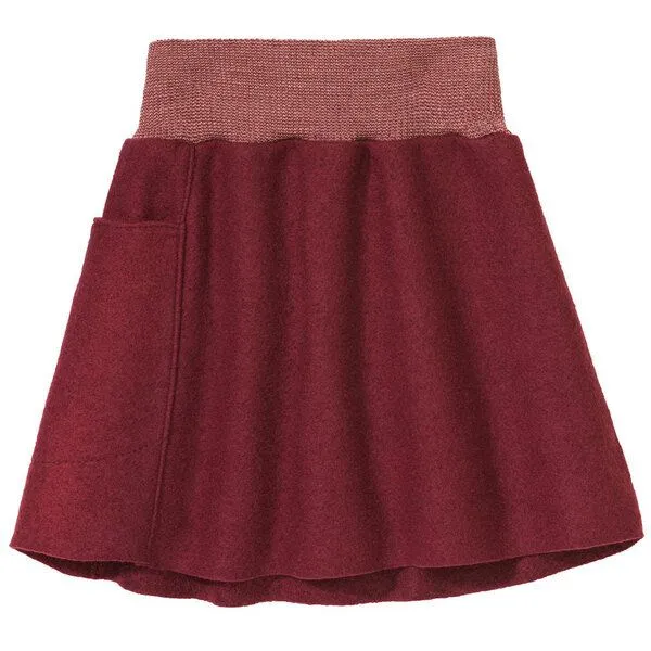 Disana Disana Kinder Walk-Rock kbT-Merinowolle, Cassis, – Produktbild 1 von 4