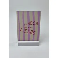 ettics STUDIO postkarte ettics STUDIO - ein hoch auf eure liebe – Produktbild 1 von 1