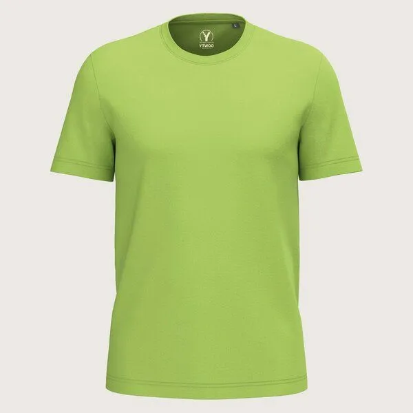 YTWOO YTWOO Regular Herren T-Shirt Light, Lime, – Produktbild 3 von 3