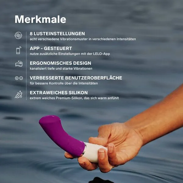 LELO App-gesteuerter G-Punkt-Vibrator - LELO GIGI 3, Rosa, – Produktbild 4 von 4