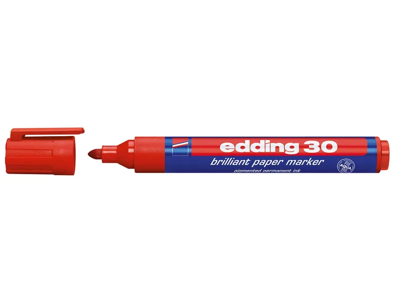 Edding Edding Pigmentmarker "30" rot – Produktbild 2 von 3