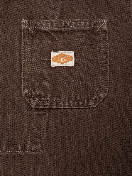 Nudie Jeans Nudie Jeans Damen Jacke - Ada Workwear Jacket, Braun (espresso), – Produktbild 4 von 4