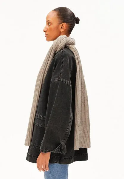 ARMEDANGELS ARMEDANGELS TWEED Unisex recycelter Woll-Mix, Sandstone tweed, – Produktbild 3 von 4