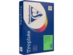 Clairefontaine 250 Blatt Clairfontaine Farbiges Kopierpapier "Trophee" 160 g/m², DIN A4, maigrün – Produktbild 1 von 1