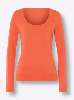 heine Rundhalspullover orange – Produktbild 1 von 1