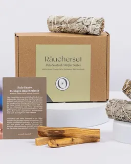 Oh Shanti Oh Shanti Räucher-Set Palo Santo & Weißer Salbei – Produktbild 1 von 1