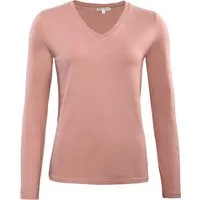 Living Crafts LIVING CRAFTS - Damen Langarm-Shirt - Pink (100% Bio-Baumwolle), Nachhaltige Mode, Bio Bekleidung, Pink, – Produktbild 2 von 4