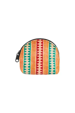 Tranquillo Handgeprägte Geldbörse RETRO – Leder - bunt – Produktbild 1 von 1