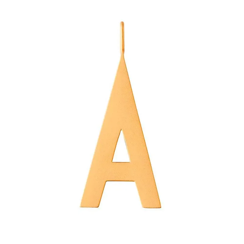 Design Letters Initial Anhänger A-Z 30mm – Produktbild 2 von 2