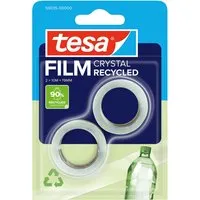 Tesa tesafilm "CRYSTAL RECYCLED" 2 Rollen, 10 m x 19 mm – Produktbild 1 von 1
