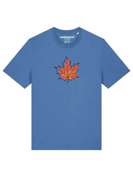 watapparel watapparel T-Shirt Unisex Herbst, Bright blue, – Produktbild 2 von 3