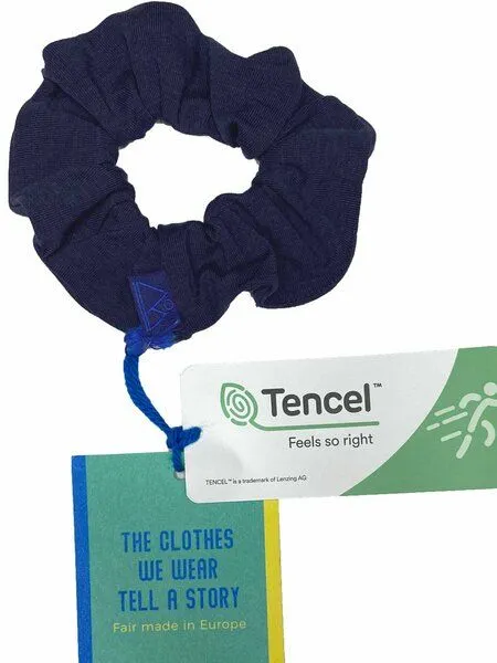 nice to meet me nice to meet me Scrunchie TENCEL®, Night blue, – Produktbild 1 von 2