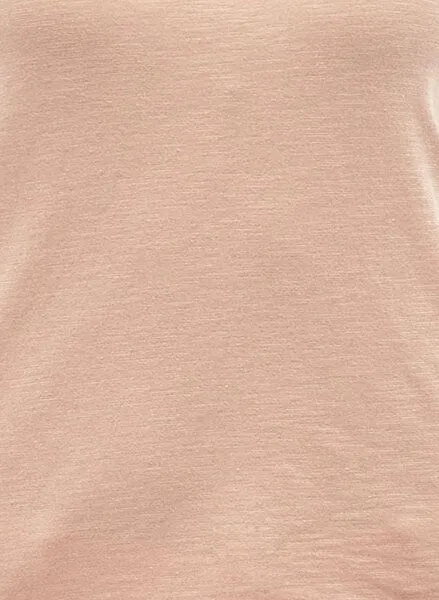 ORGANICATION ORGANICATION Basic T-Shirt aus Bio-Baumwolle, Pink sand, – Produktbild 4 von 4