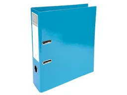 Exacompta 10 Exacompta Ordner "Iderama" mit Prem'Touch-Mechanik, DIN A4, hellblau, RB 70 mm – Produktbild 1 von 1