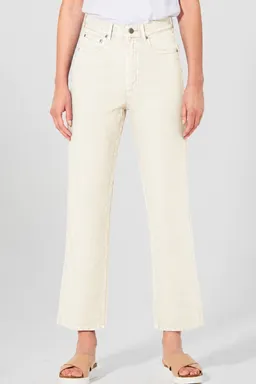 HempAge Hempage Damen vegan Jeans Mit Hoher Leibhöhe Naturfarben – Produktbild 1 von 1