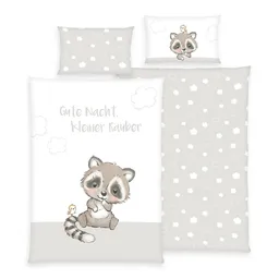 Herding Herding Kleiner Räuber Bettwäsche "Made in Green" Größe 40x60 + 100x135 cm – Produktbild 1 von 1