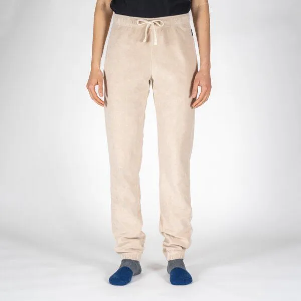 LANGBRETT LANGBRETT frottee hose unisex, Ecru (natur), – Produktbild 2 von 4