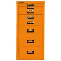 Bisley Schubladenschrank 8 Schübe, DIN A4 orange – Produktbild 1 von 1
