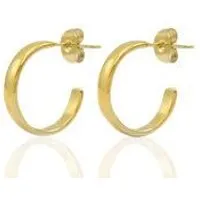 ELEKTROPULLI Creolen in 24mm von Elektropulli, Gold, – Produktbild 1 von 1