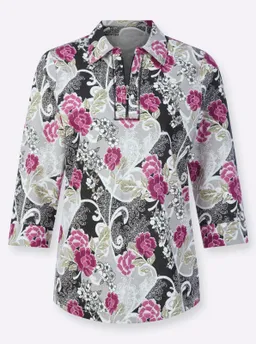 Witt Poloshirt erika-steingrau-bedruckt – Produktbild 1 von 1
