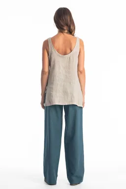 RAVENS VIEW IBIZA RAVENS VIEW IBIZA Damen vegan Top Vera Stone – Produktbild 1 von 1