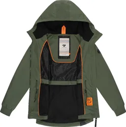 ragwear ragwear Outdoorjacke Dowey A Wasser- und winddichte Damen Jacke mit Taillenzugband – Produktbild 1 von 1